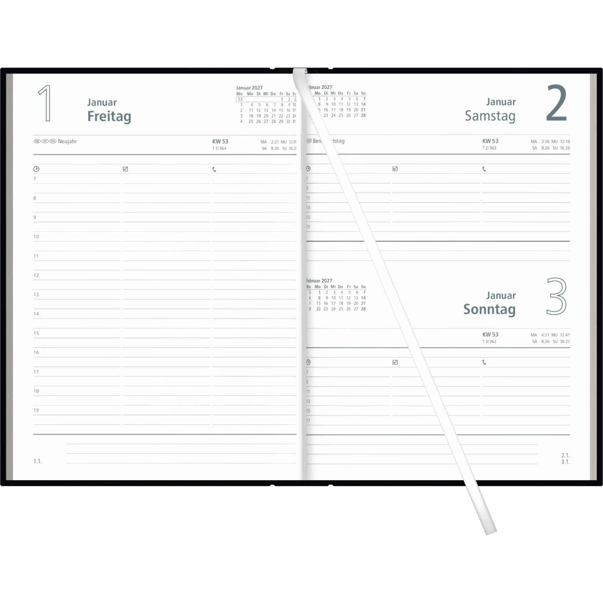 Soennecken Buchkalender DIN A5 2027