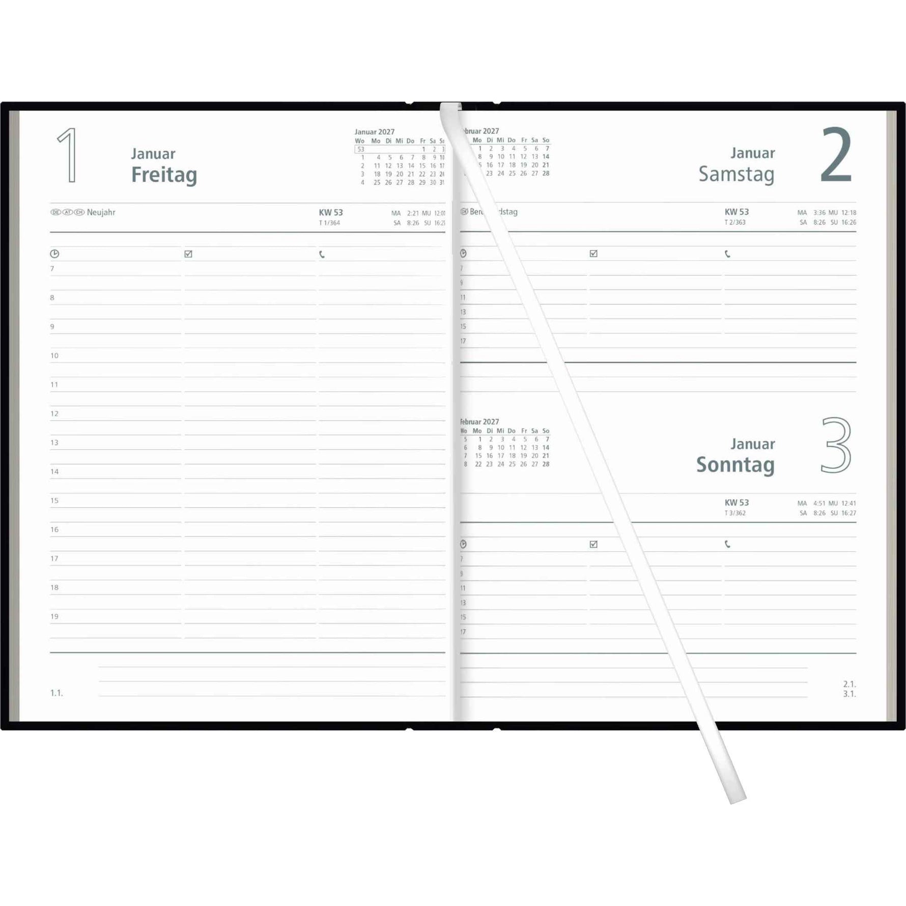 Soennecken Buchkalender DIN A5 2027