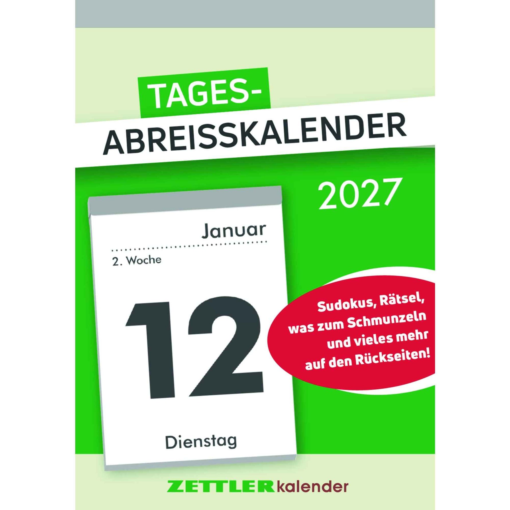 ZETTLER Abreißkalender 2027