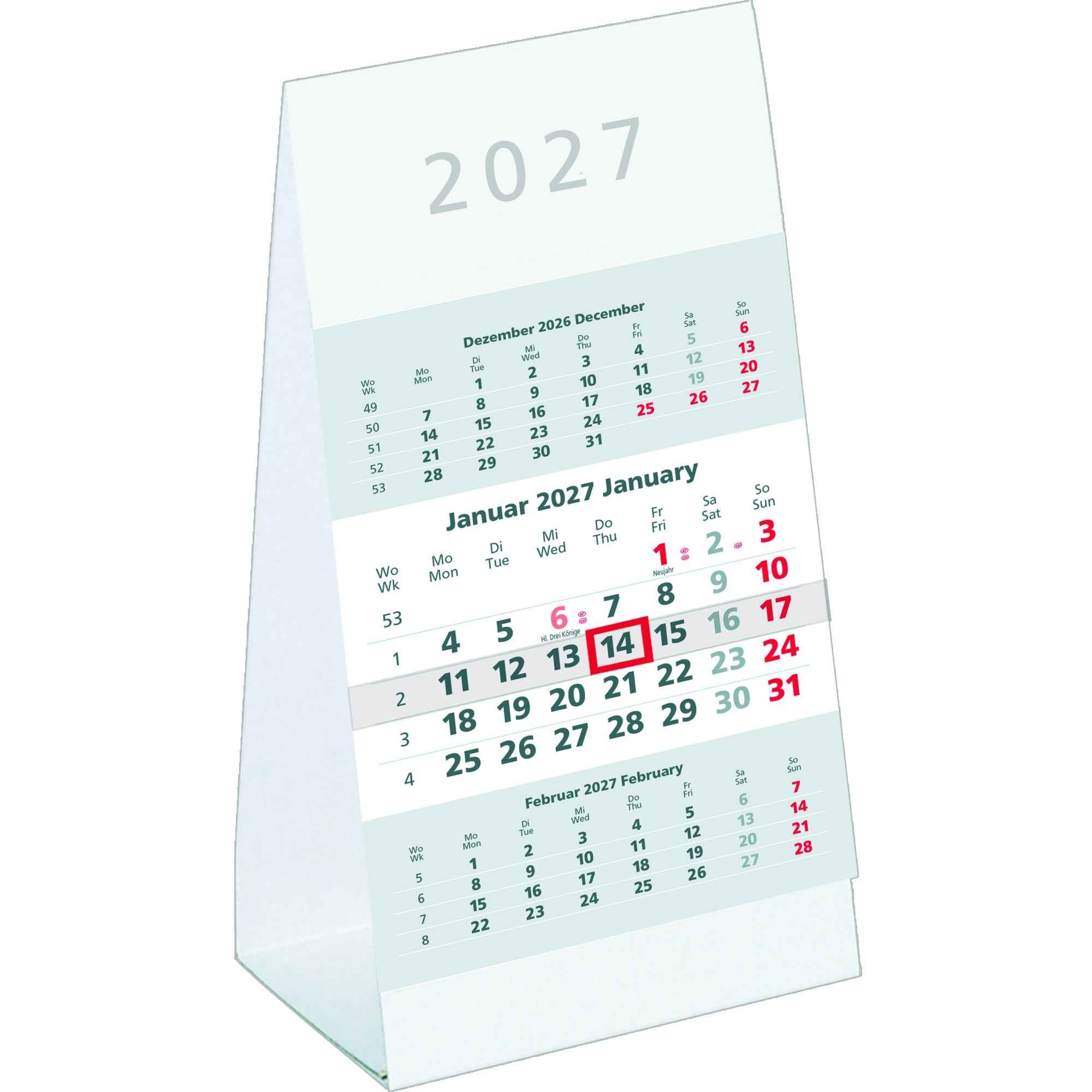 ZETTLER Tischkalender 2027