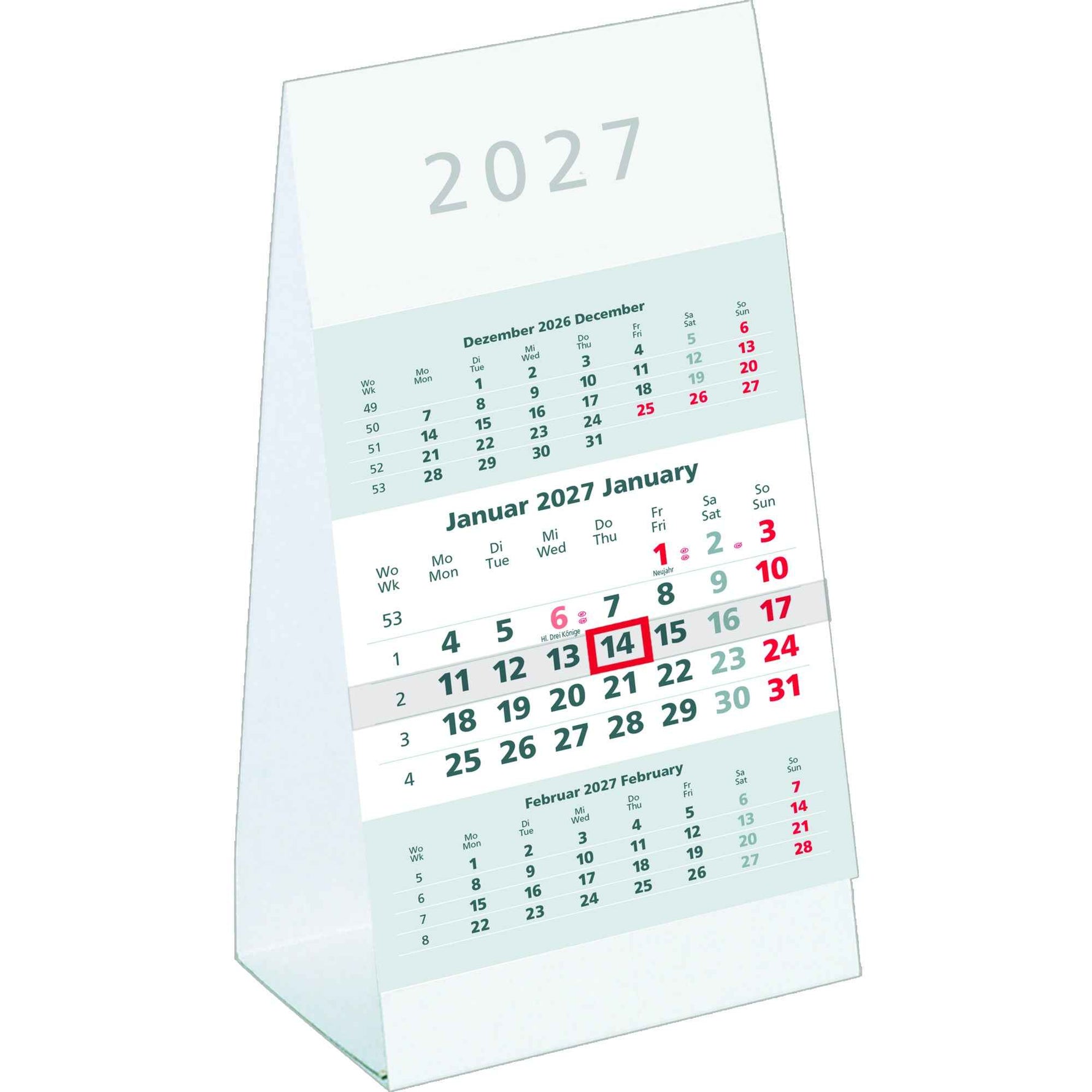 ZETTLER Tischkalender 2027