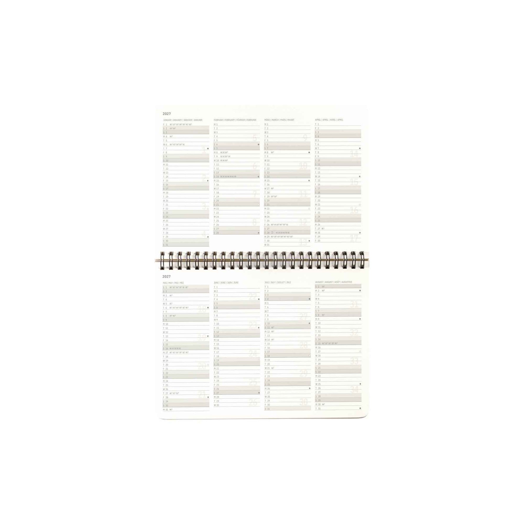 SIGEL Tischkalender Conceptum 2027