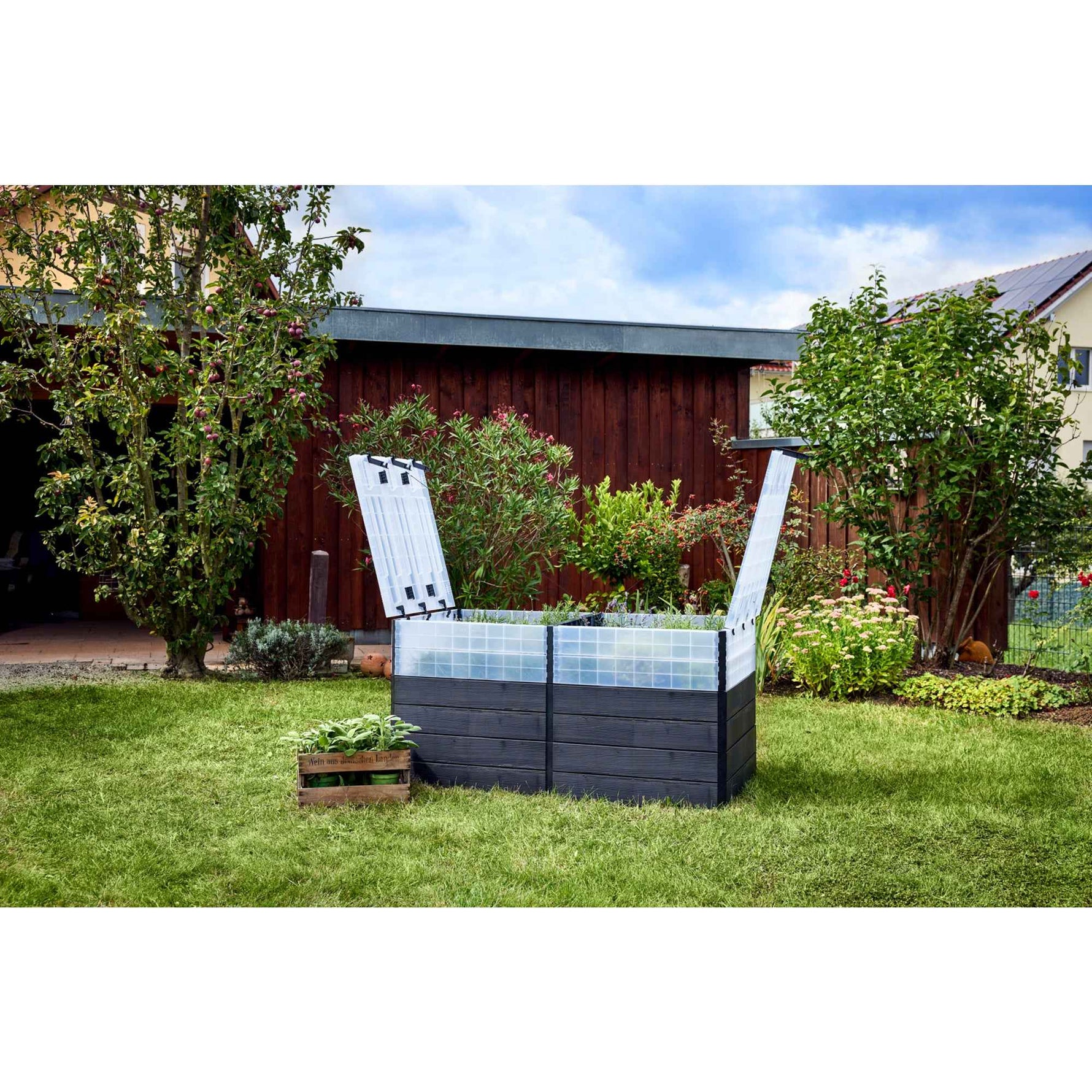 Garantia Hochbeet ERGO QUADRO TurboPlus 2 L 80 braun
