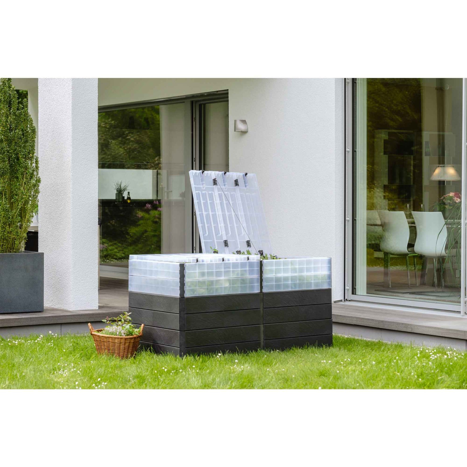 Garantia Hochbeet ERGO QUADRO TurboPlus 2 L 80 braun