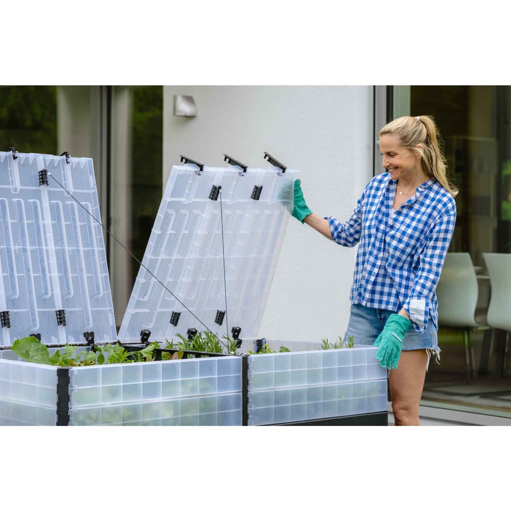 Garantia Hochbeet ERGO QUADRO TurboPlus 2 L 80 braun