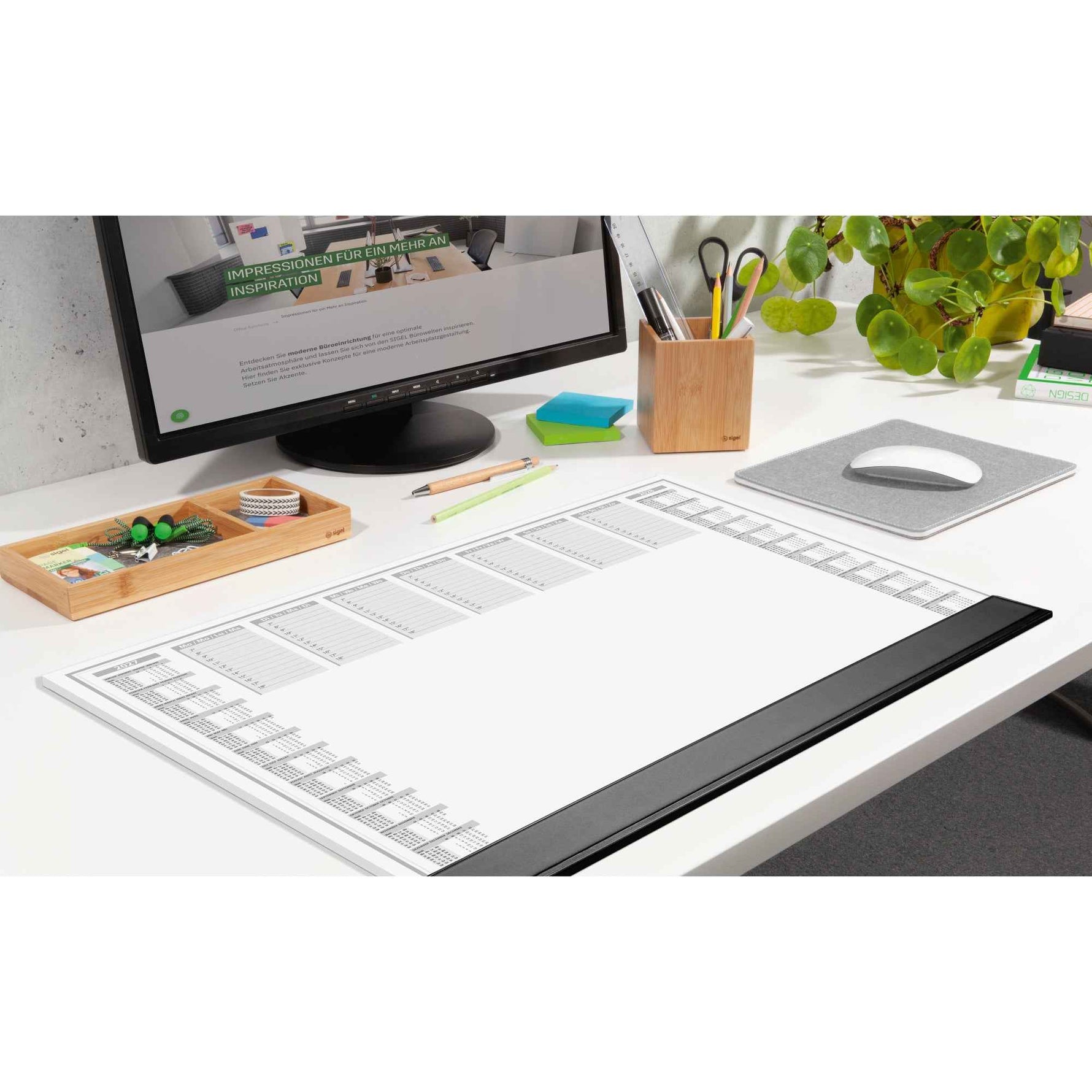 SIGEL Schreibunterlage Office mit Kalender 2 Jahre