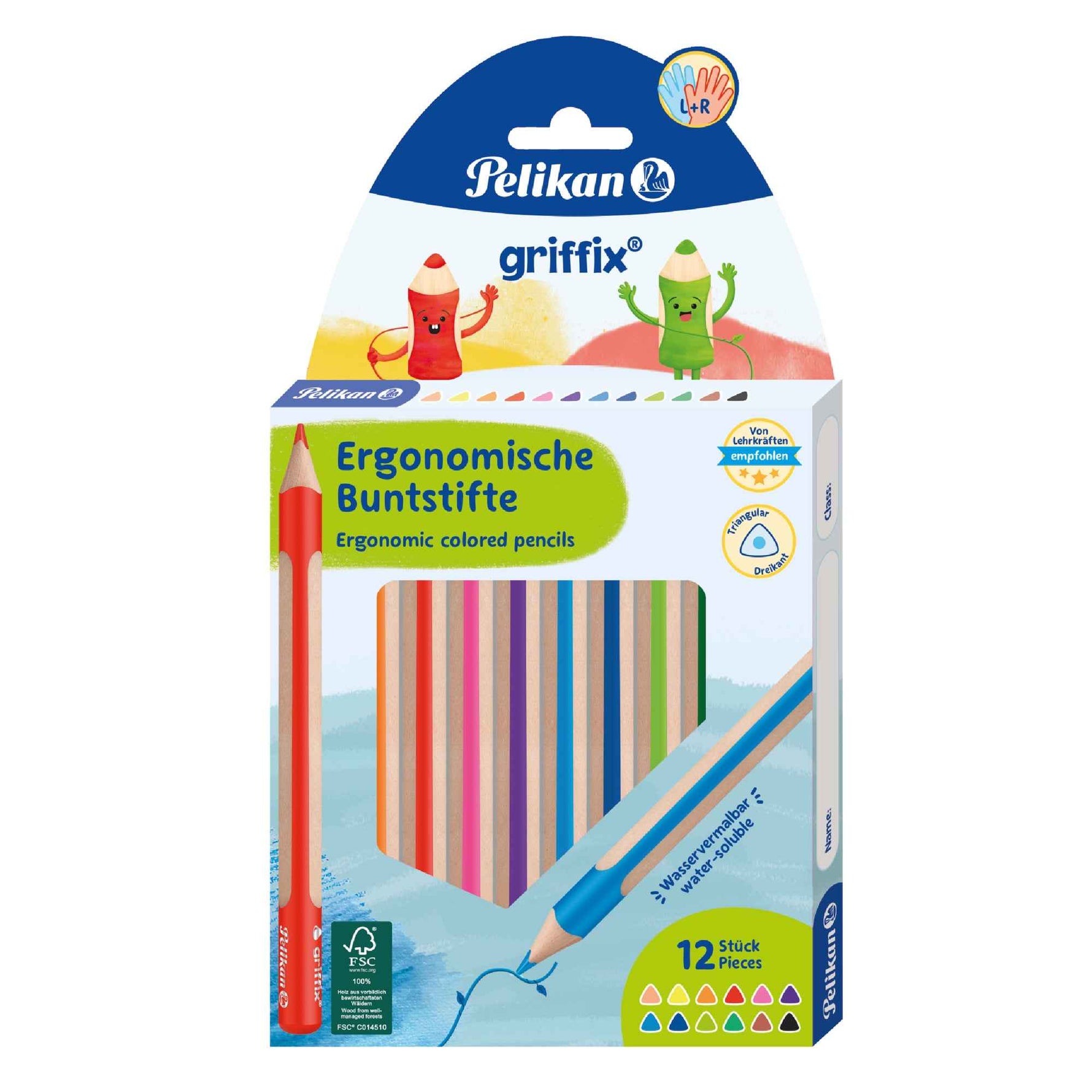 Pelikan Buntstift griffix® 12 St./Pack.