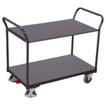 VARIOfit Transportwagen 119,5 x 93,5 x 60 cm (B x H x T) buche enzianblau
