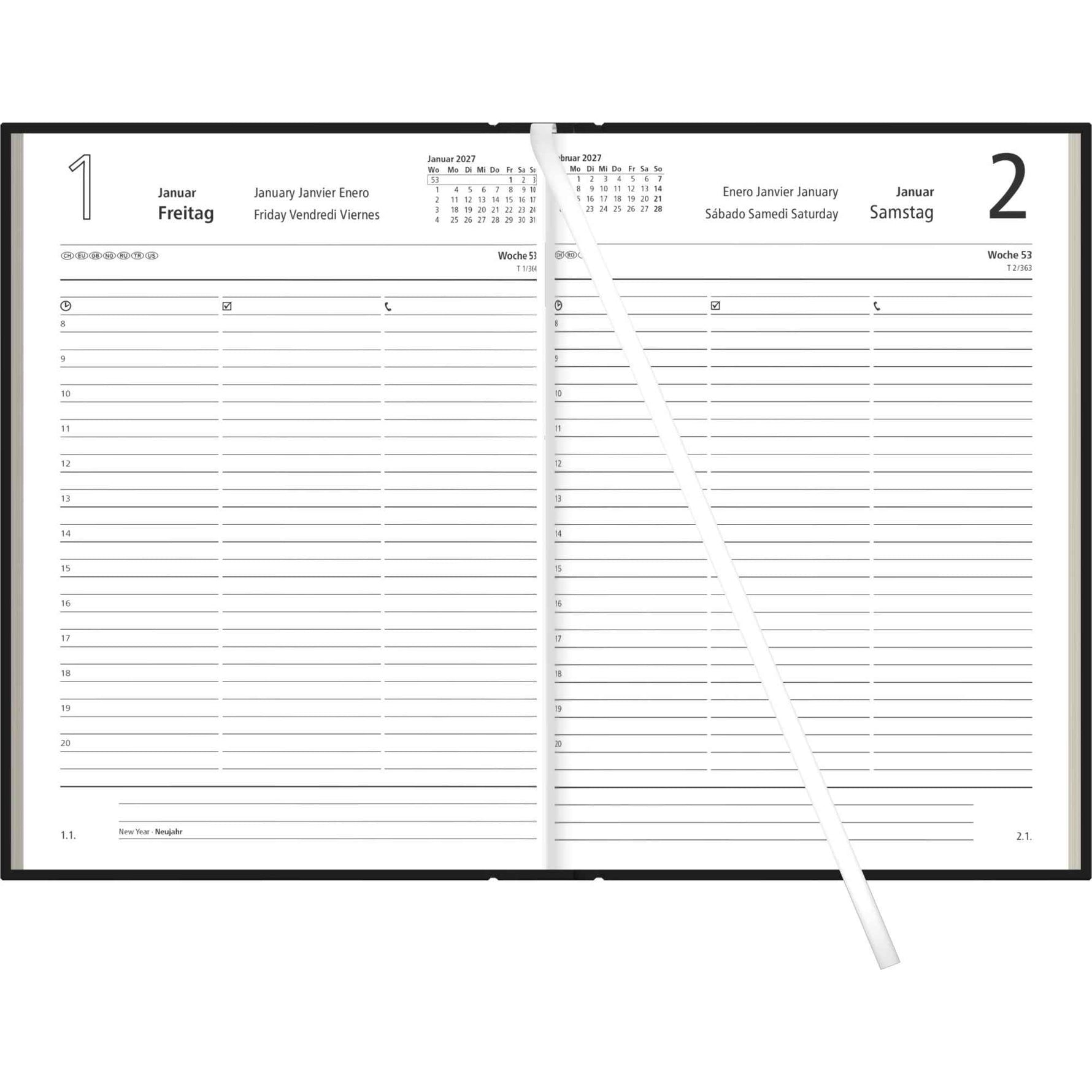 ZETTLER Buchkalender 2027
