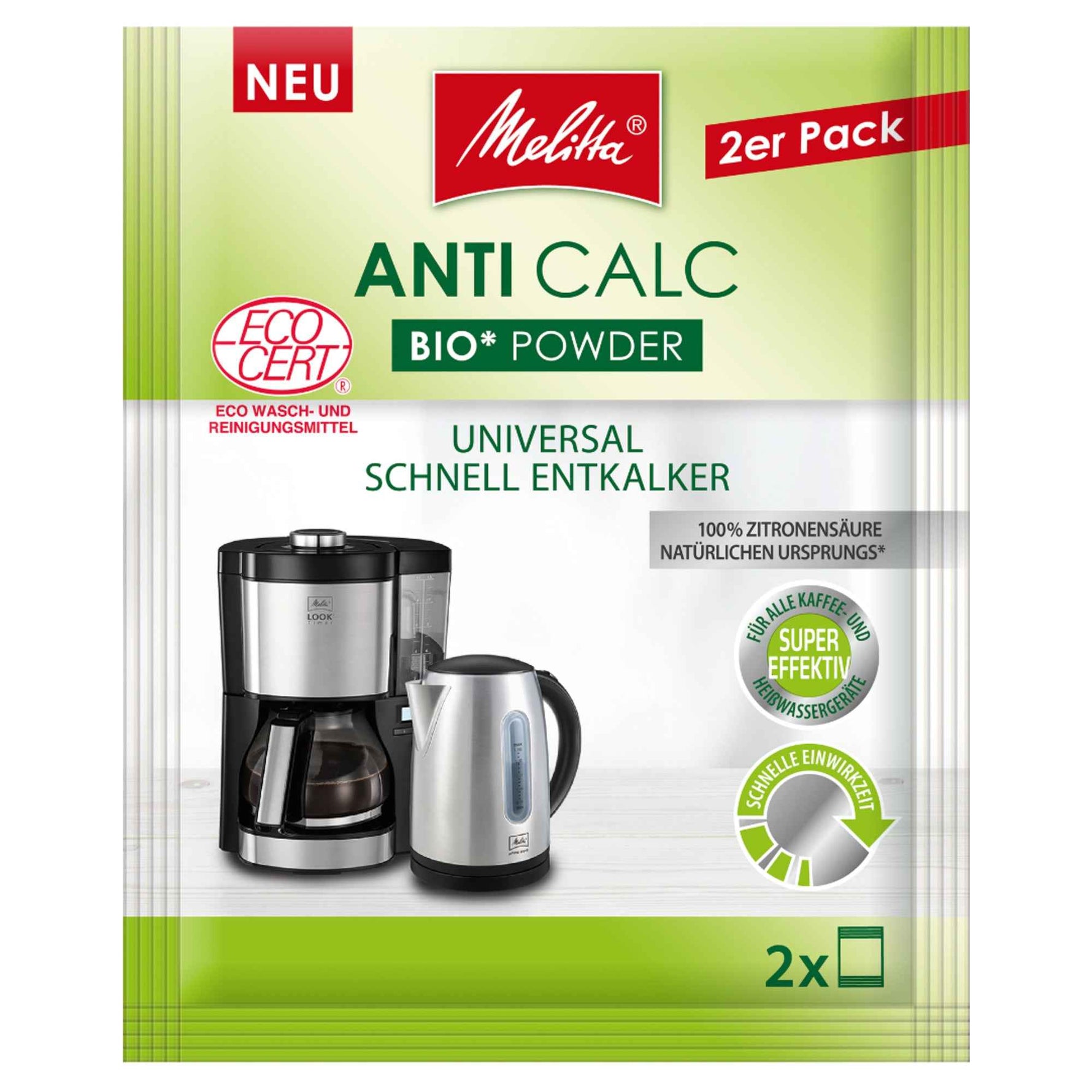 Melitta Entkalker Anti Calc Bio Powder