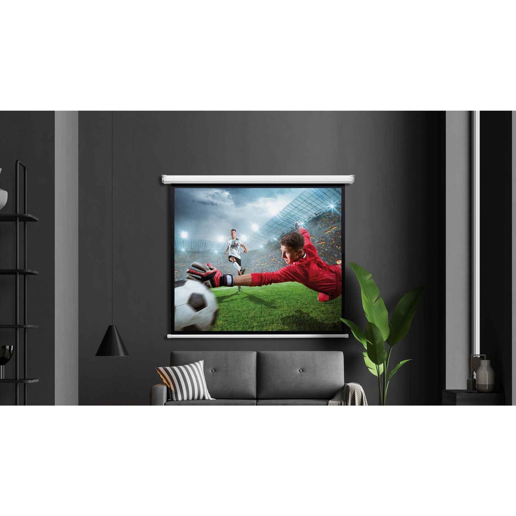 magnetoplan® Rolloleinwand elektrisch 180 x 101,2 cm (B x H)