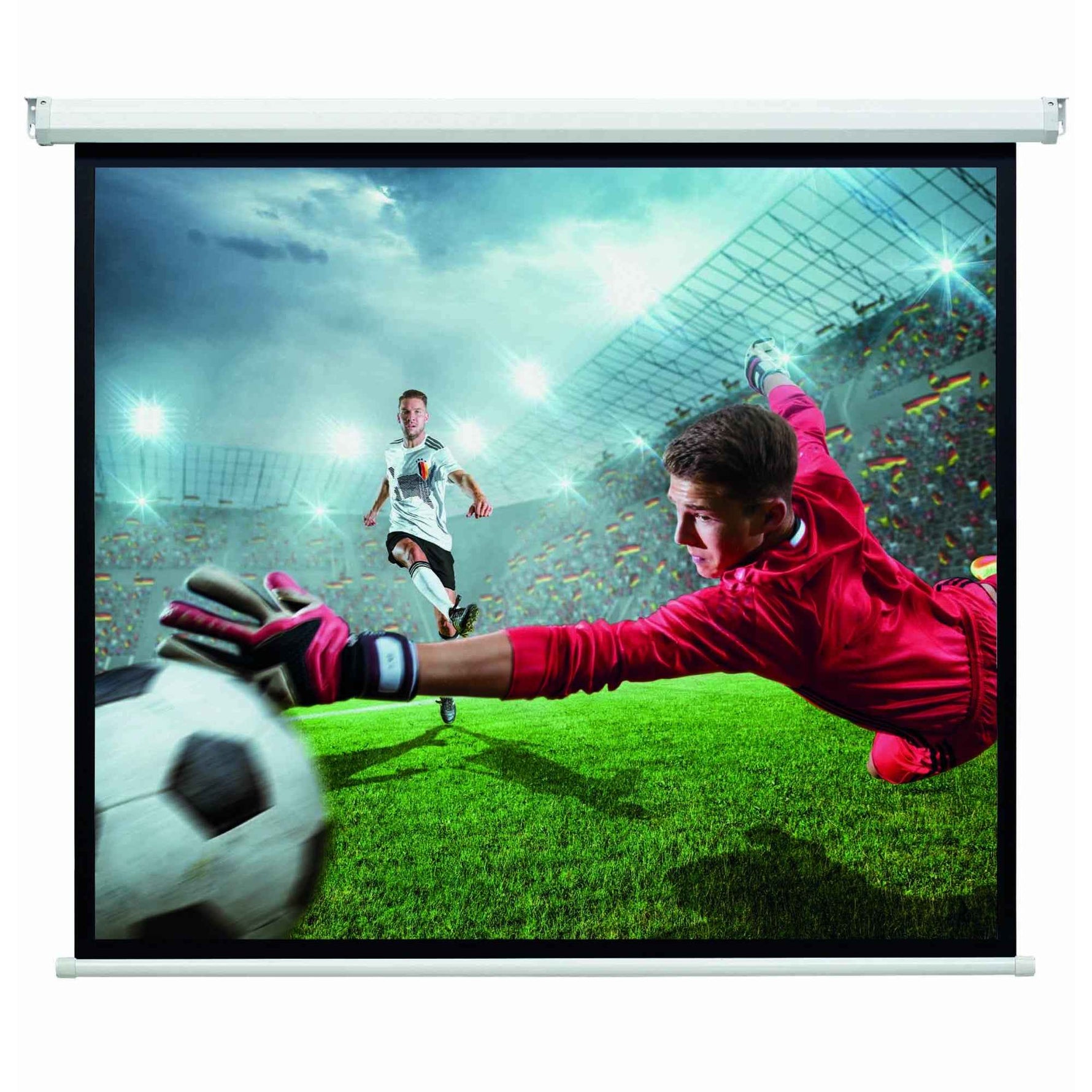 magnetoplan® Rolloleinwand elektrisch 180 x 101,2 cm (B x H)