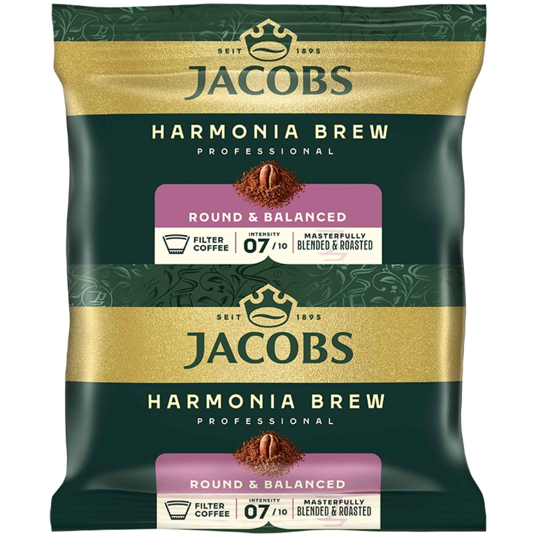 JACOBS Kaffee Harmonia Brew Arabica, Robusta