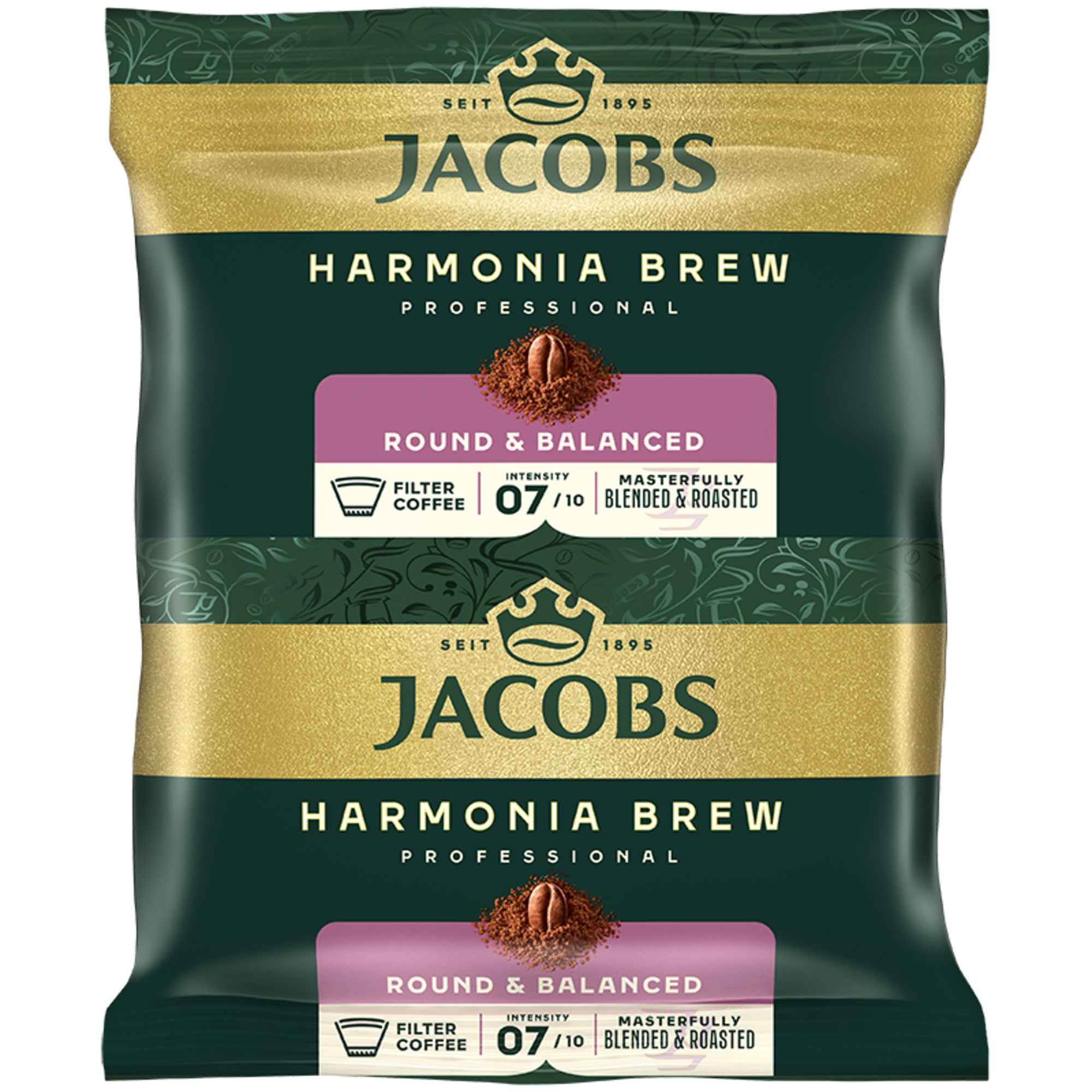 JACOBS Kaffee Harmonia Brew Arabica, Robusta