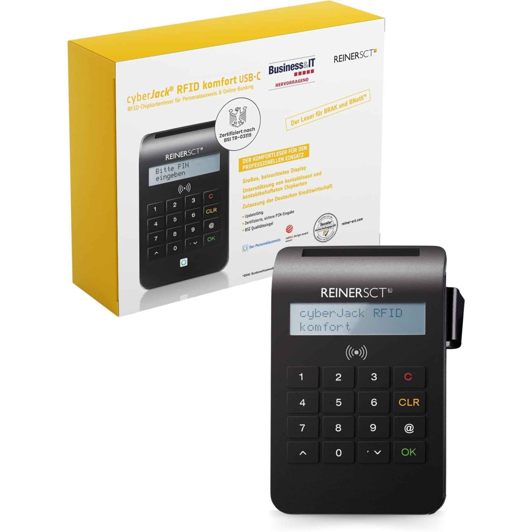 Personalausweisleser cyberJack® RFID komfort