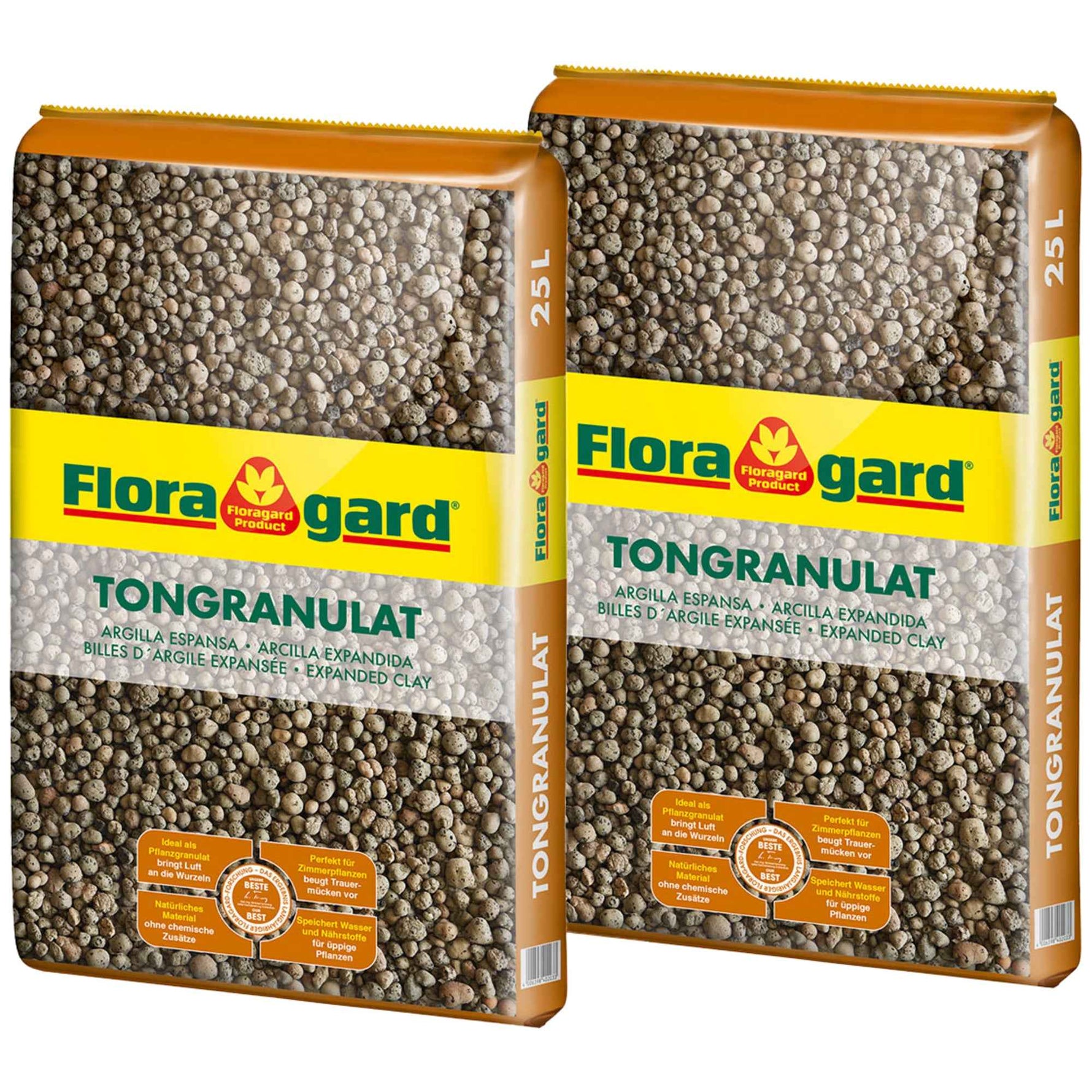 Floragard Tongranulat 2 x 25 l