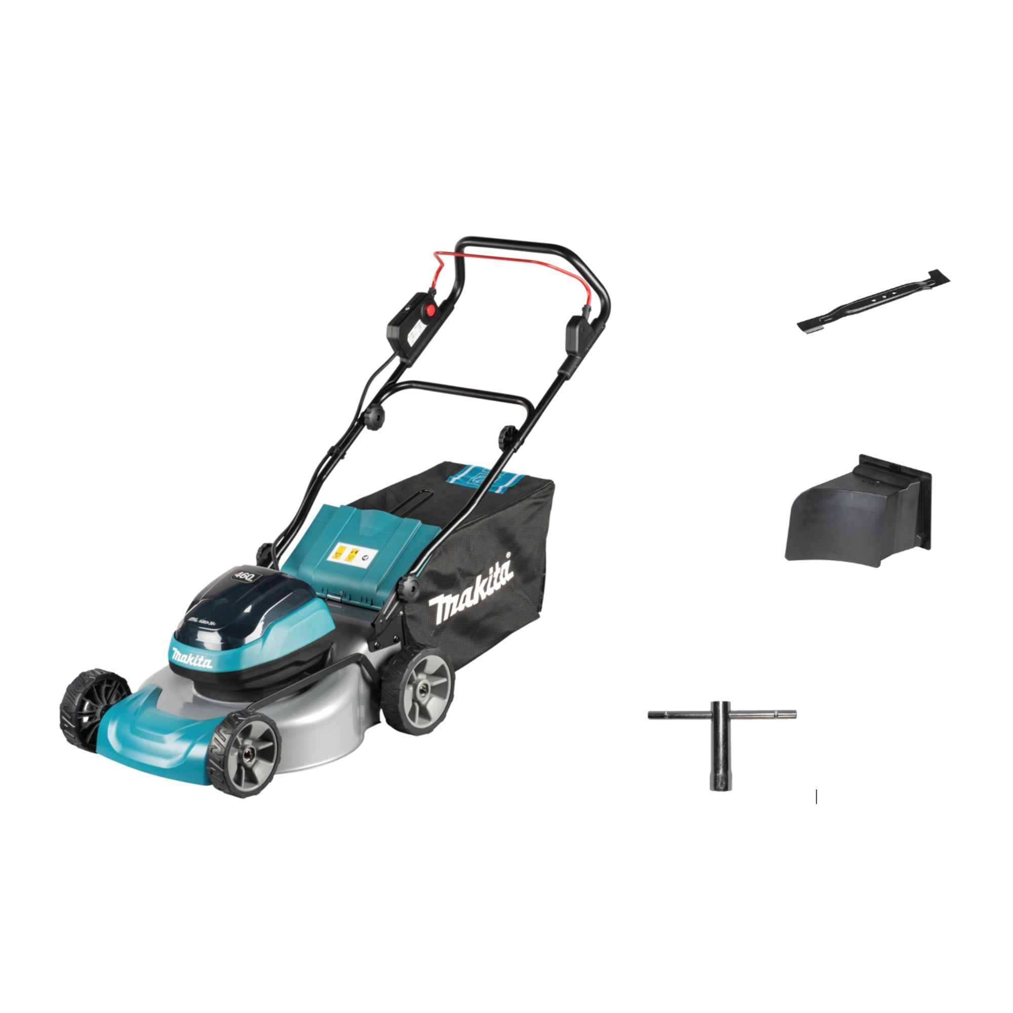 Makita® Rasenmäher DLM466Z Zubehör erforderlich