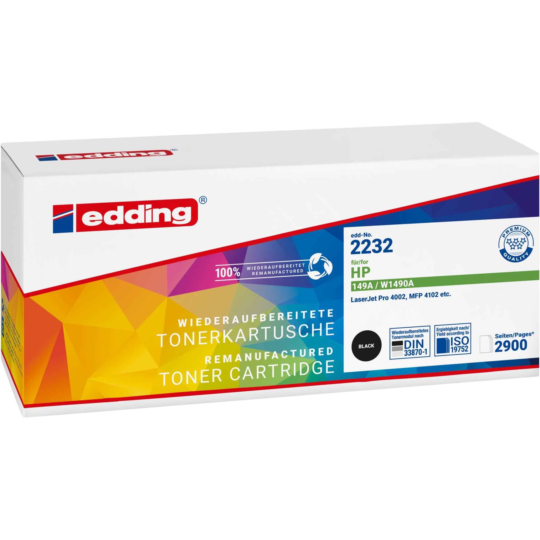 edding Toner schwarz Kompatibel mit HP 149A