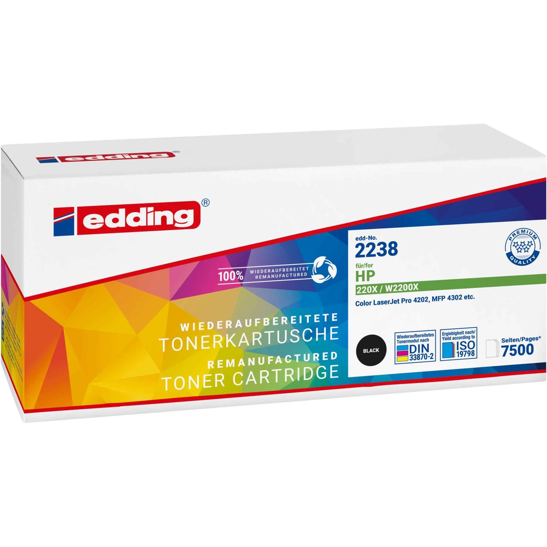 edding Toner Kompatibel mit HP 220X gelb
