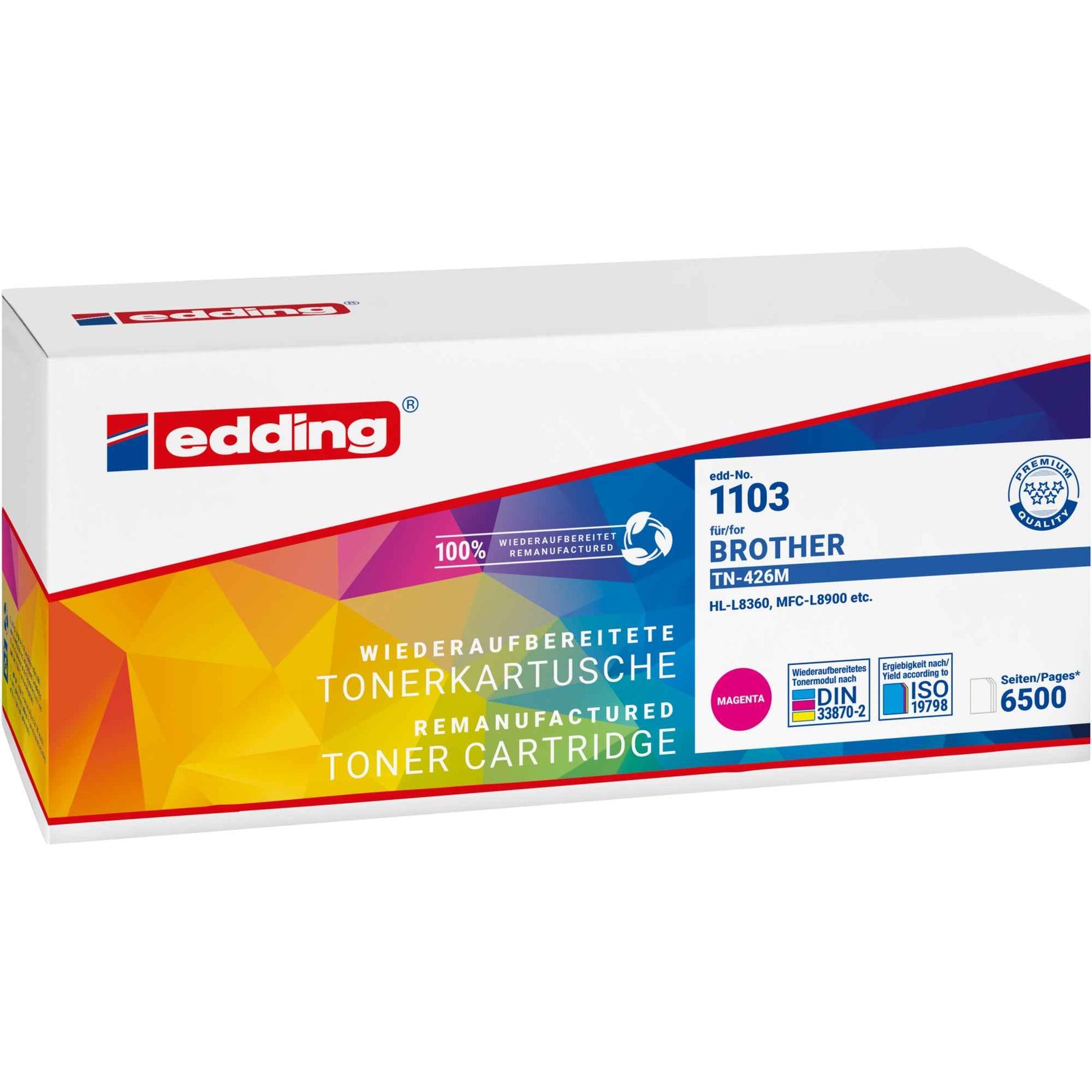 edding Toner Kompatibel mit TN-426Y gelb