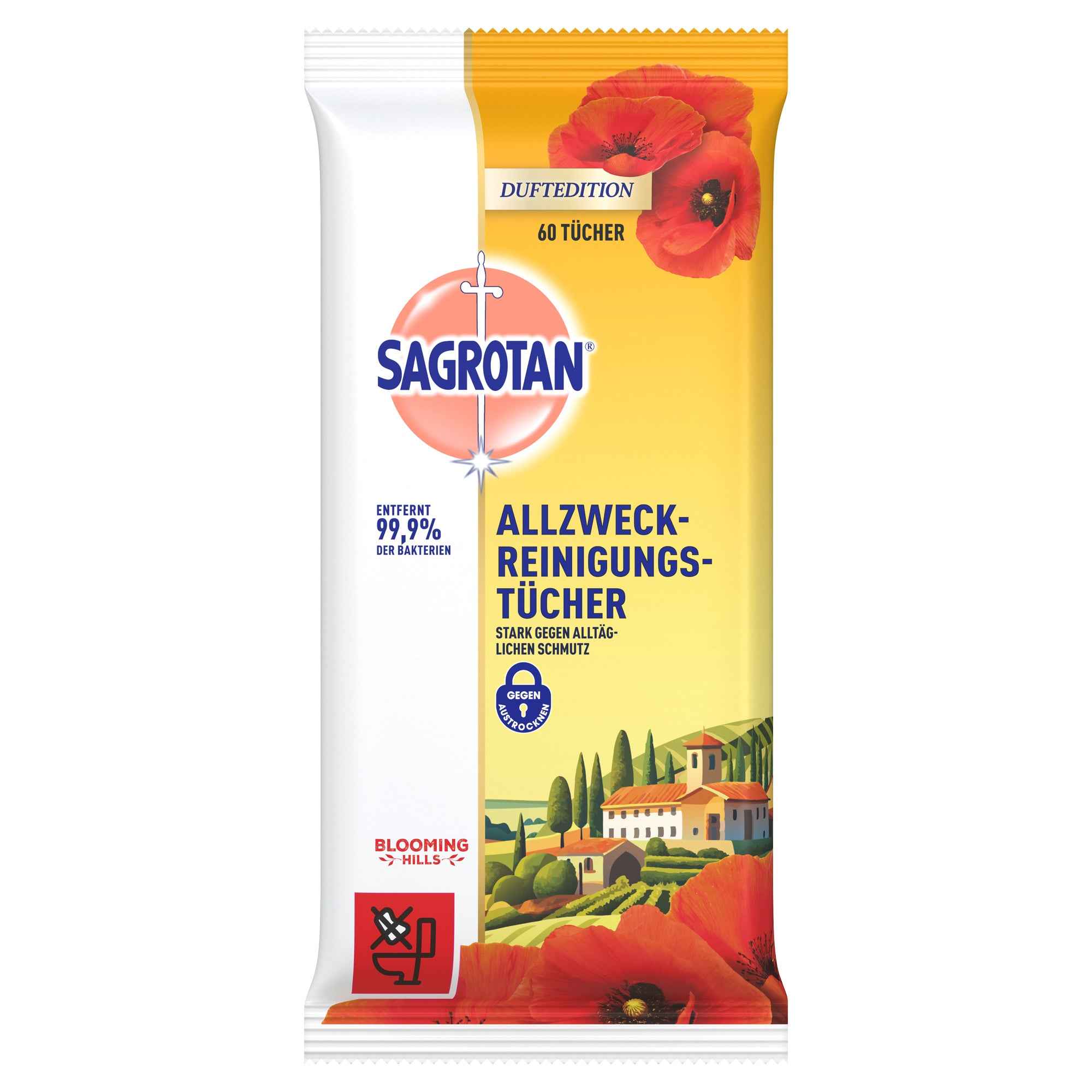 Sagrotan Reinigungstücher Duftedition Blooming Hills