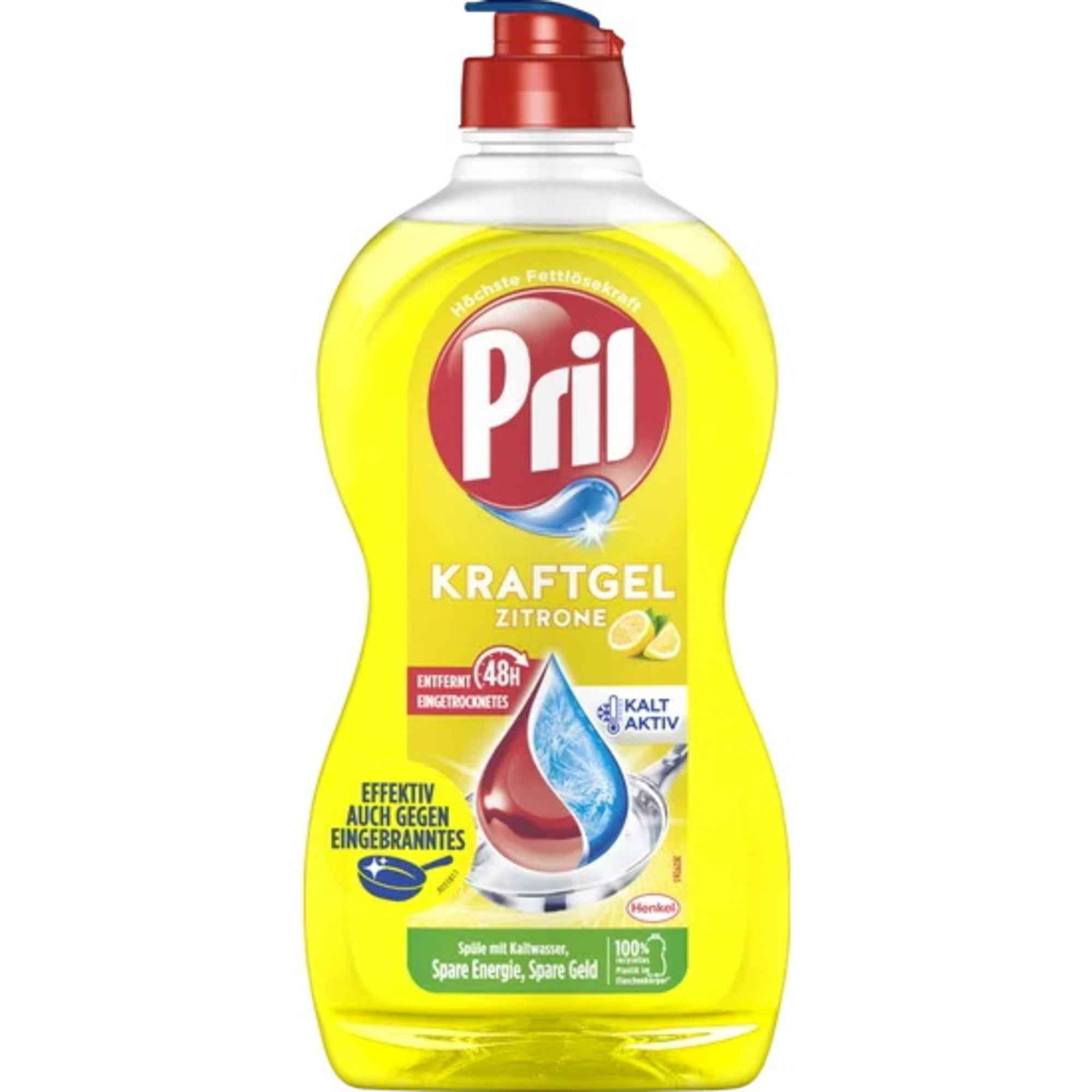 Pril Geschirrspülmittel Kraftgel Zitrone