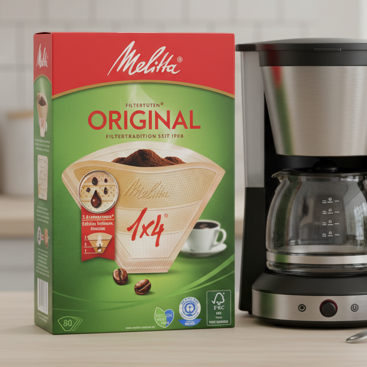 Melitta Kaffeefilter Original 1x4