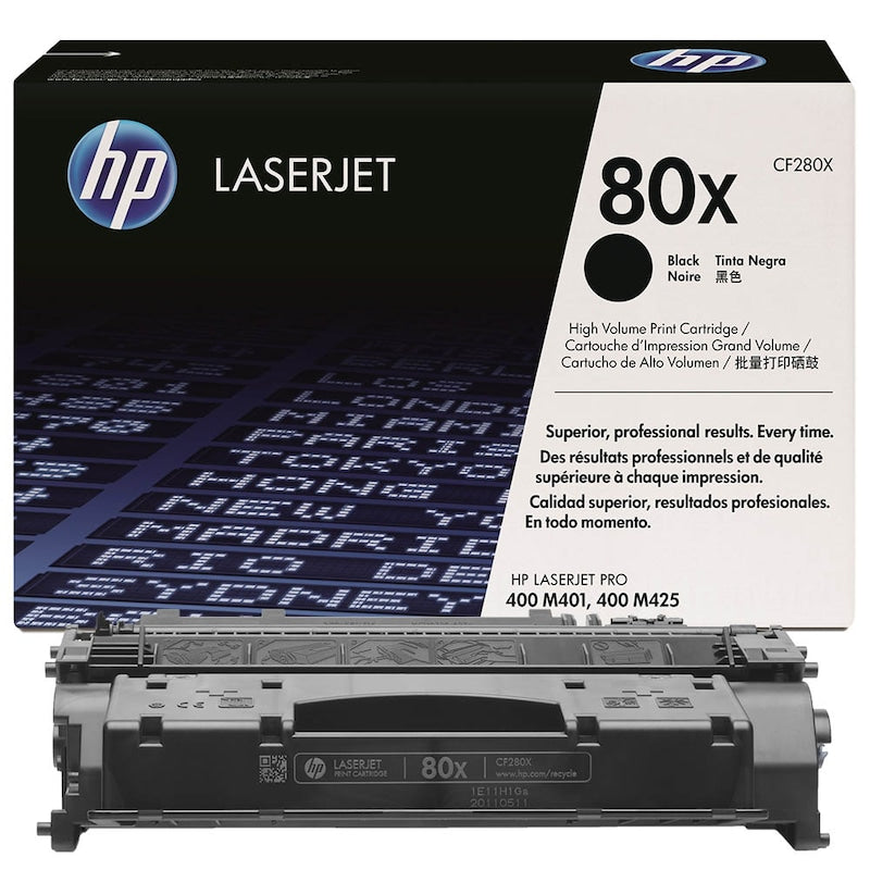 HP Toner 80X Schwarz (CF280X) – das Original