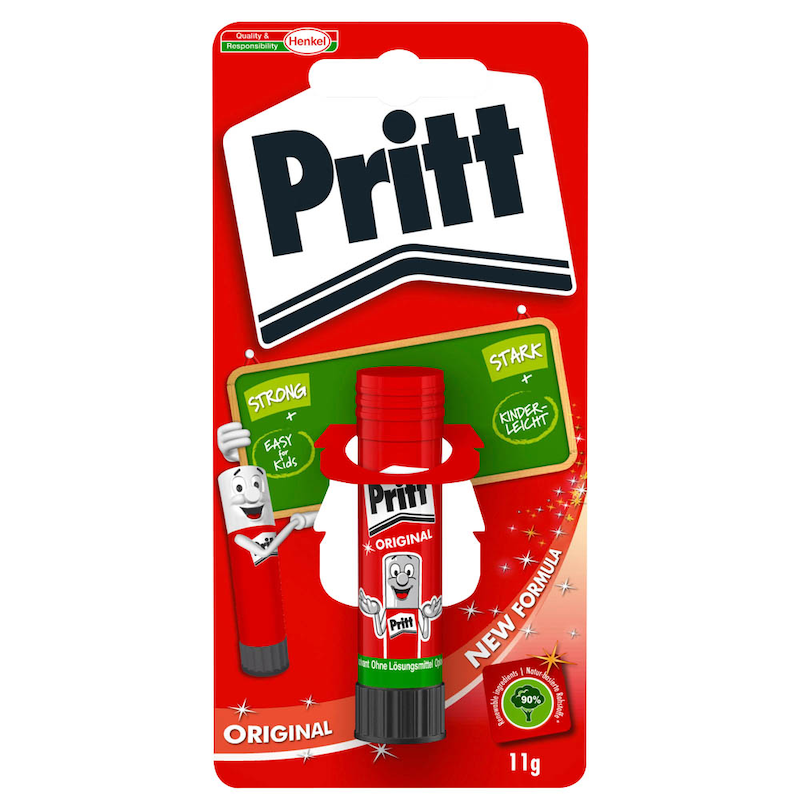 Pritt Klebestift Original 11 g – Der nachhaltige Klassiker für Büro & Schule – Produktbild 2