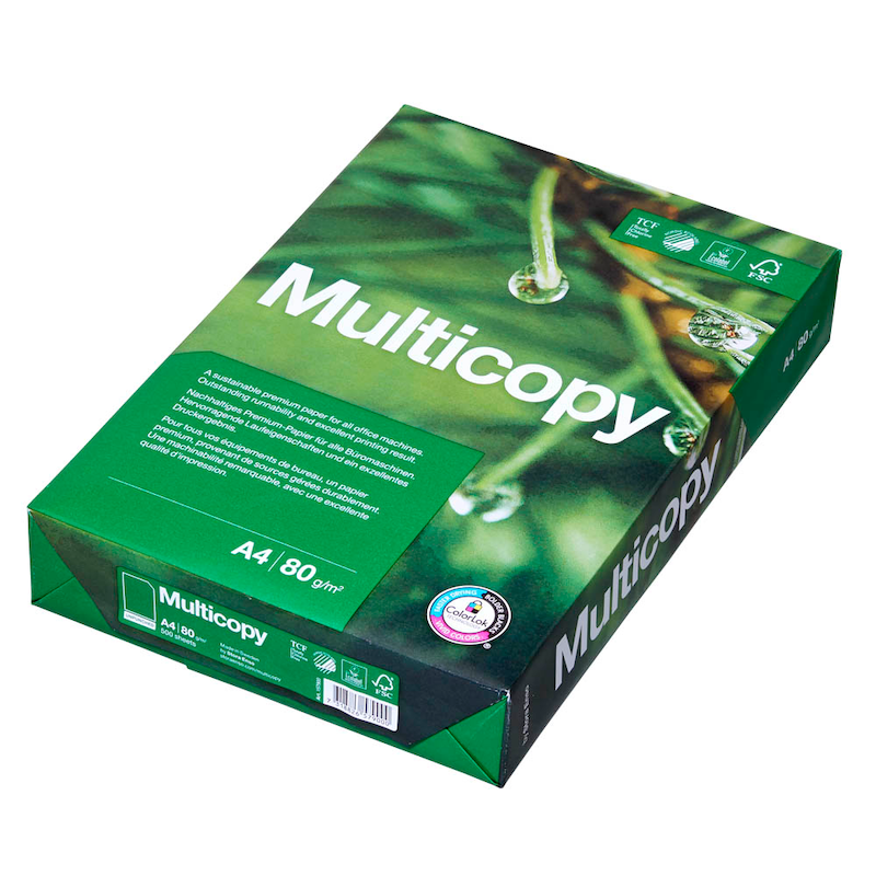 Multicopy ORIGINAL Kopierpapier – Premium-Papier in DIN A4 & DIN A3 - Wiepa Bürofachpartner