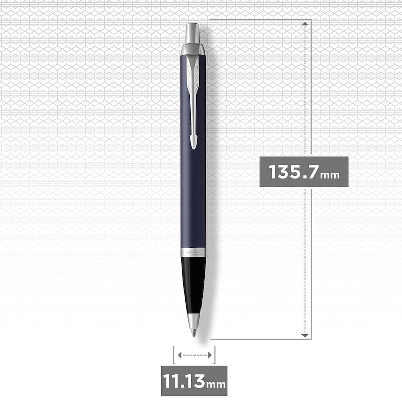PARKER Kugelschreiber IM Matte Blue – Zeitlose Eleganz für höchste Schreibansprüche – Produktbild 4