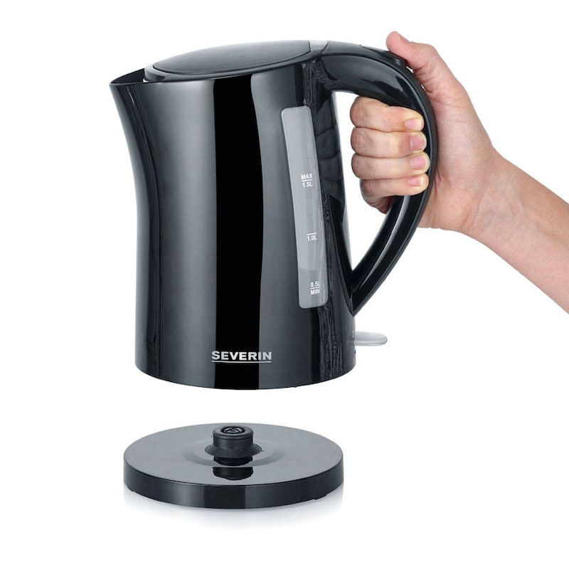 SEVERIN Wasserkocher WK 3498 – Schnelle Leistung für Ihre Kaffeeküche – Produktbild 3