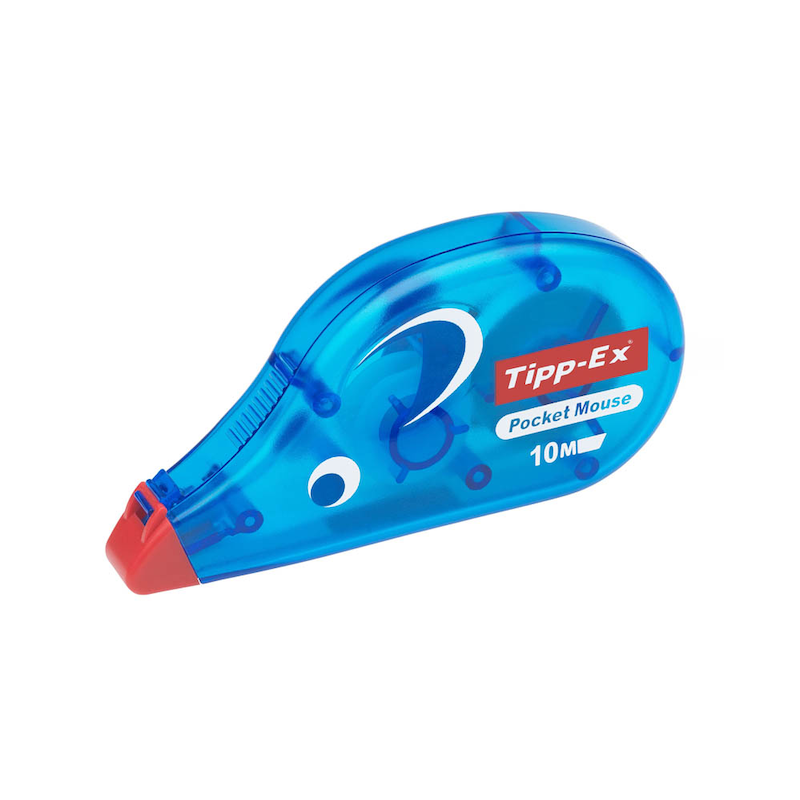 Tipp-Ex® Korrekturroller Pocket Mouse® 4,2 mm x 10 m – Präzises Korrigieren leicht gemacht - Wiepa Bürofachpartner