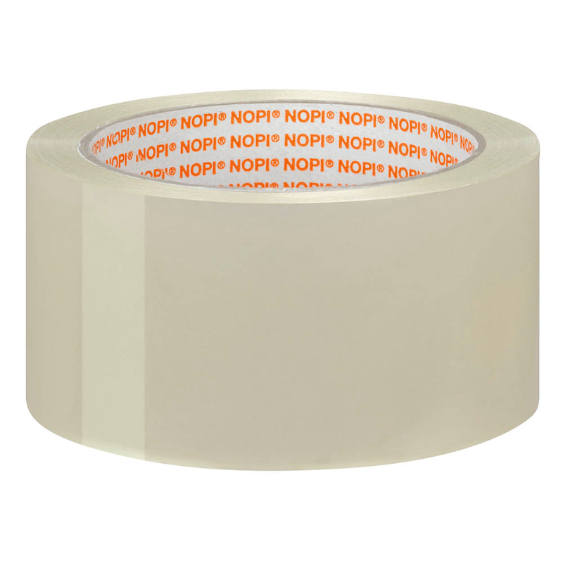 NOPI® Packband Universal – 50 mm x 66 m - transparent oder braun - Wiepa Bürofachpartner