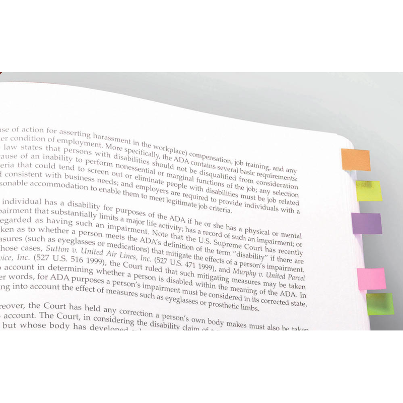 Post-it® Haftmarker Page Marker 50 x 15 mm – Farbenfrohe Struktur für Ihre Dokumente – Produktbild 5