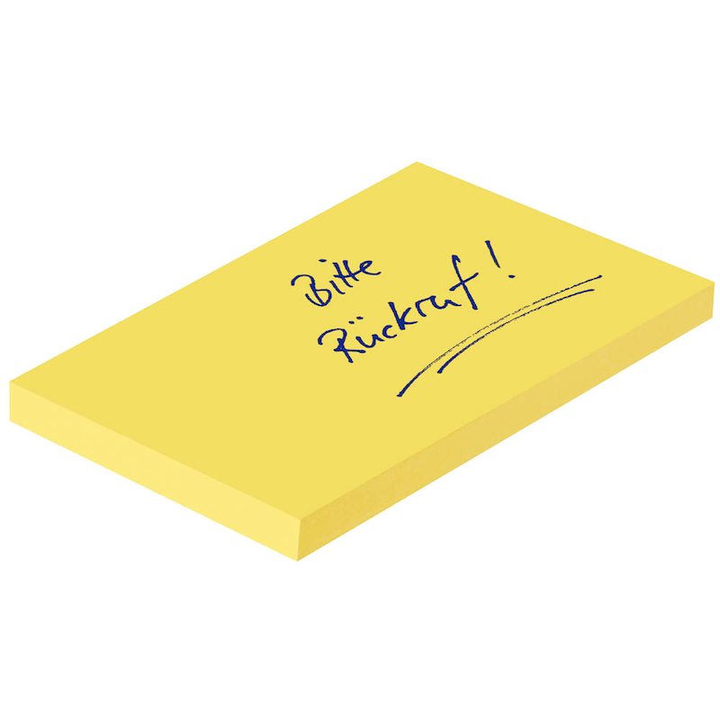 Post-it® Haftnotiz Notes gelb (12 Blöcke) - div. Größen - Wiepa Bürofachpartner