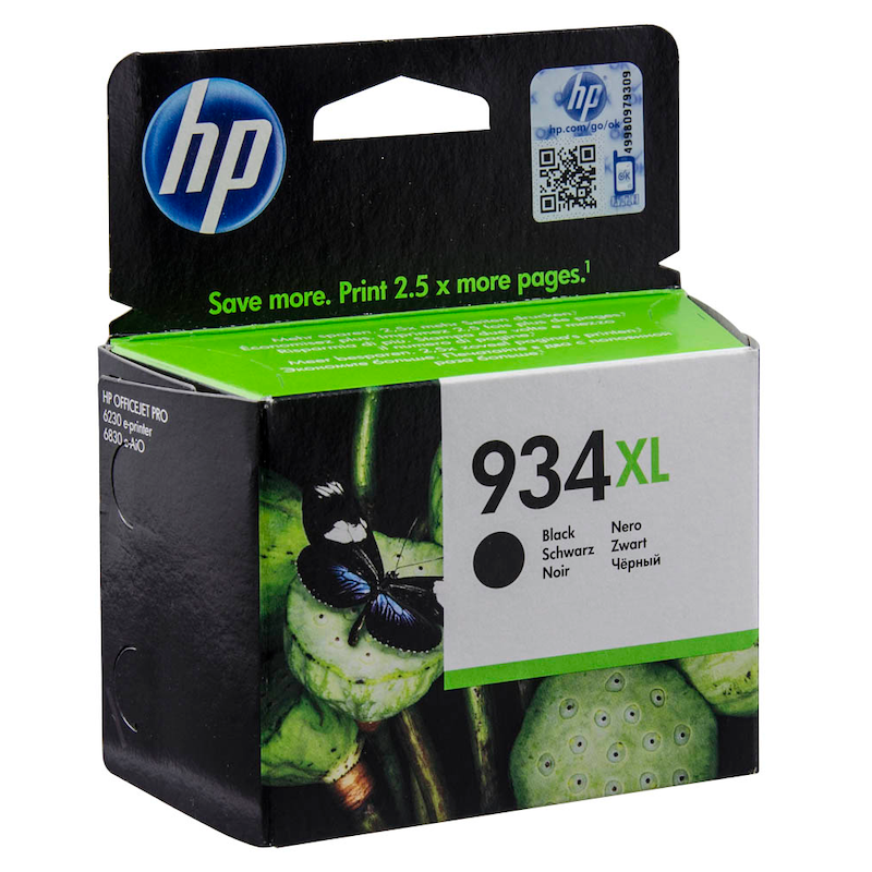 HP Tintenpatrone 934XL Schwarz (C2P23AE) – das Original