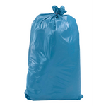 Müllsack 120 Liter – Blau, Extra Stark (70 µm), 15 Stück - Wiepa Bürofachpartner