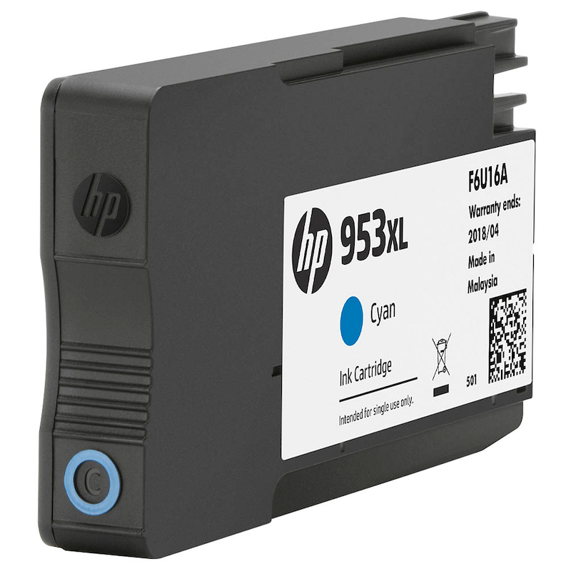 HP 953XL Cyan Tintenpatrone (F6U16AE) – Originale Farbbrillanz in XL - Wiepa Bürofachpartner