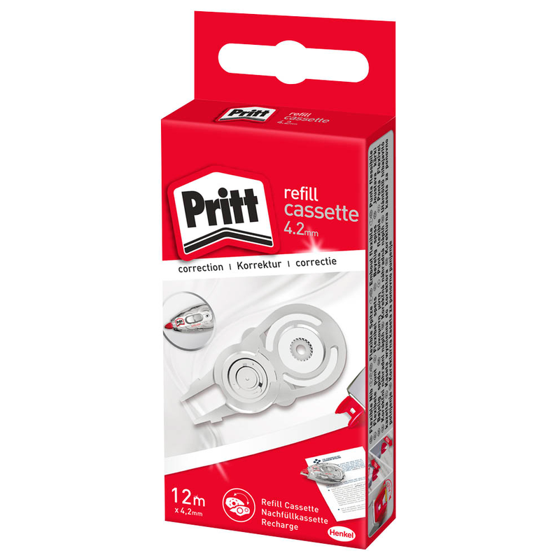 Pritt Nachfüllkassette (4,2 mm x 12 m) – Nachhaltige Korrektur für Ihren Büroalltag – Produktbild 3