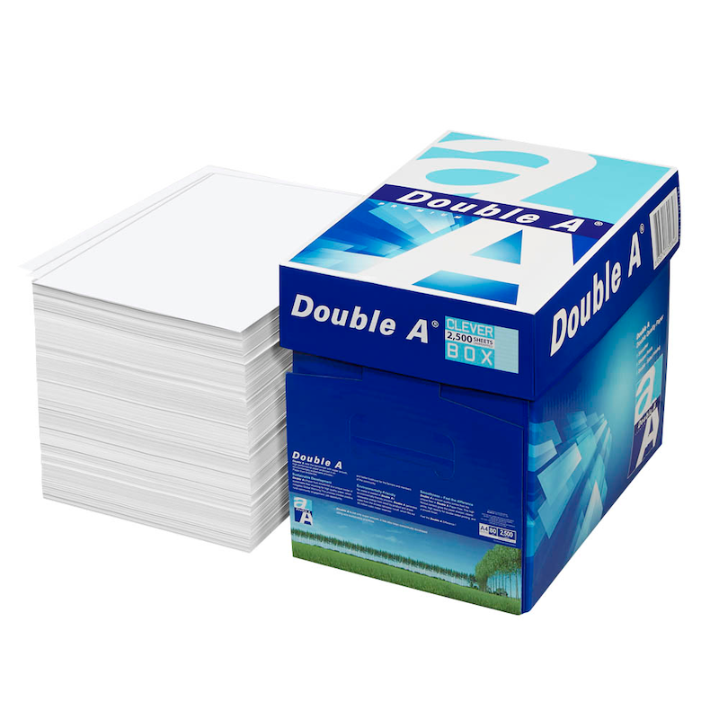 Double A Kopierpapier DIN A4 – 80 g/m² Maxi-Box (2.500 Blatt) - Wiepa Bürofachpartner