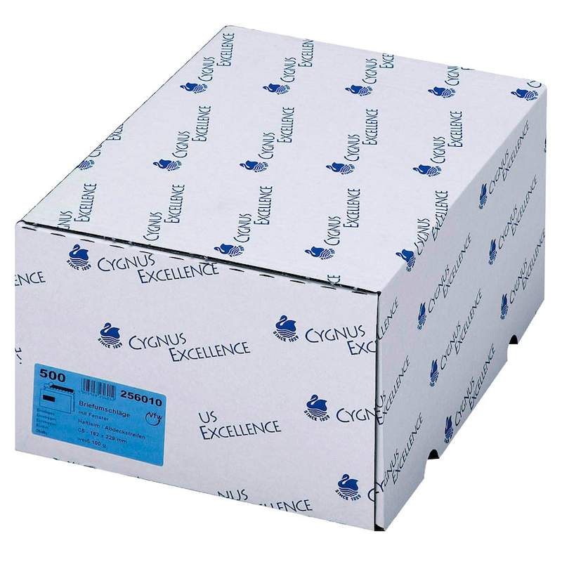 MAILmedia Briefumschläge Cygnus Excellence® DIN lang+ mit Fenster