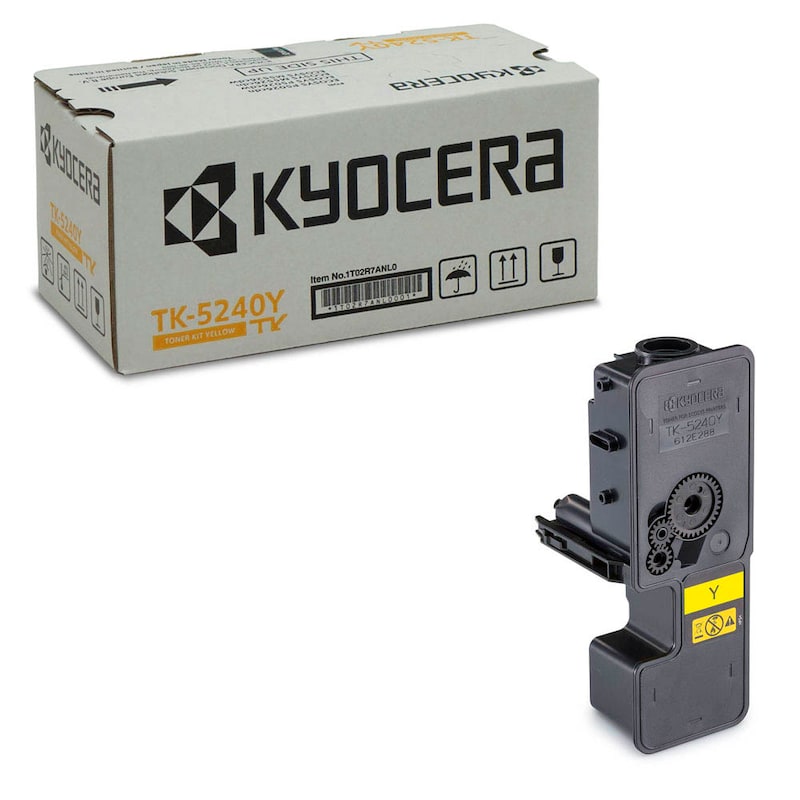 KYOCERA Toner TK-5240Y Gelb – Präzise Farben für Ihr Business - Wiepa Bürofachpartner