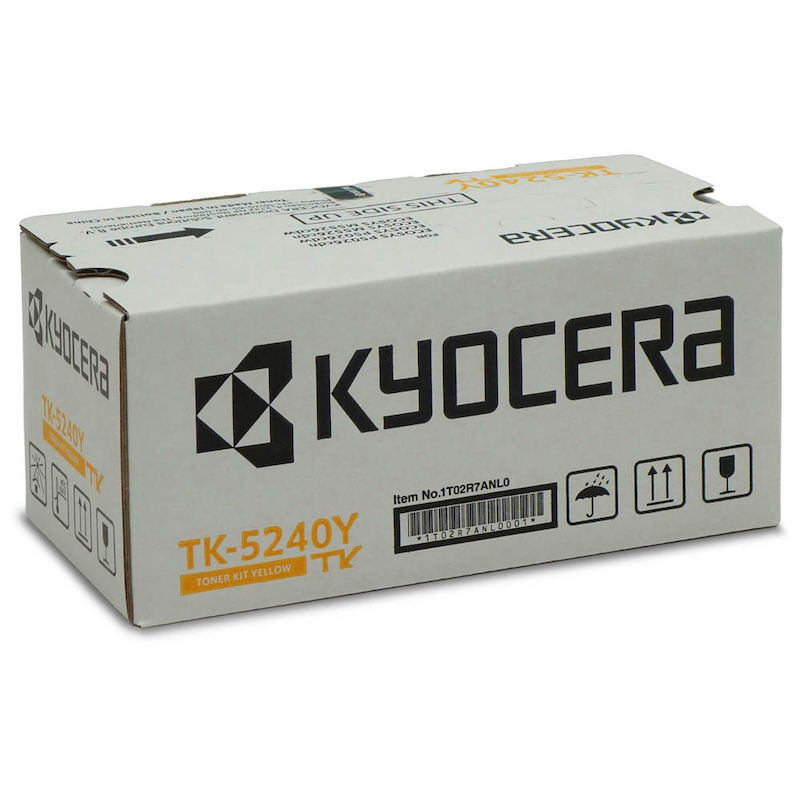 KYOCERA Toner TK-5240Y Gelb – Präzise Farben für Ihr Business - Wiepa Bürofachpartner