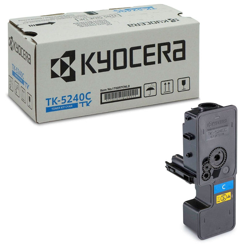 KYOCERA Toner TK-5240C Cyan – Brillante Farbtreue für Profis - Wiepa Bürofachpartner