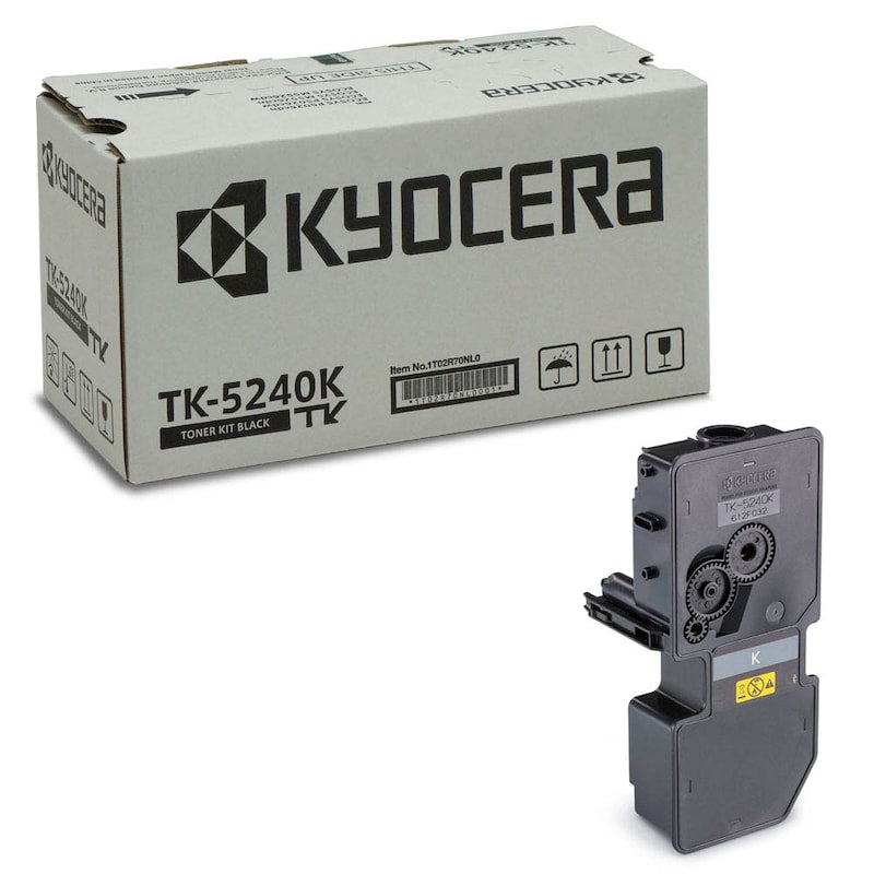 KYOCERA Toner TK-5240K Schwarz – Original für ECOSYS M5526 - Wiepa Bürofachpartner