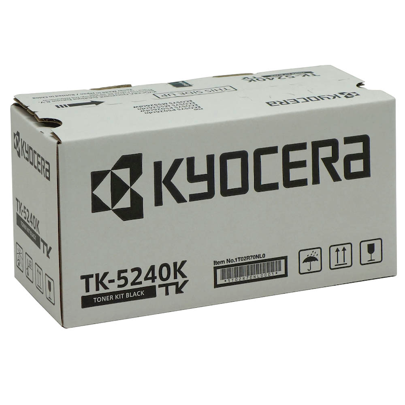 KYOCERA Toner TK-5240K Schwarz – Original für ECOSYS M5526 - Wiepa Bürofachpartner