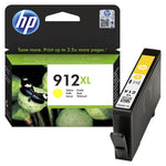HP Tintenpatrone 912XL Gelb, Original Tintenpatrone für HP Drucker, mit gelber Tintenfüllung, Nahaufnahme