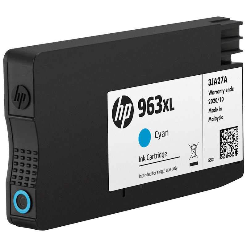 HP 963XL Cyan Tintenpatrone (3JA27AE) – Brillante Farben für Profis - Wiepa Bürofachpartner