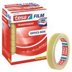 tesa® Klebefilm tesafilm® transparent Office-Box – für Profis (19 mm x 66 m) 8 Rollen – Produktbild 2